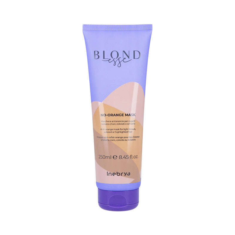 INEBRYA BLONDESSE NO-ORANGE Masque capillaire pour cheveux blonds 250ml