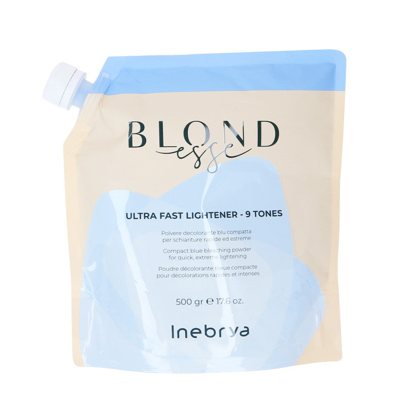 INEBRYA BLONDESSE ULTRA FAST LIGHTENER 9 TONES Decolorante per capelli express senza polvere 500g