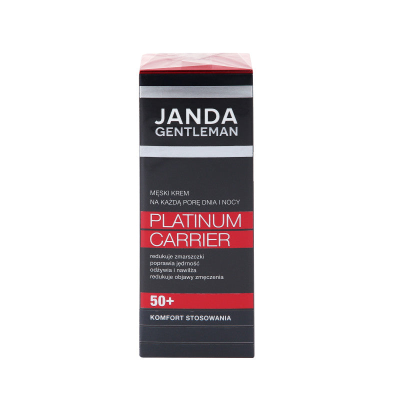 JANDA GENTLEMAN PLATINUM CARRIER 50+ Crème pour hommes pour chaque moment du jour et de la nuit 50 ml