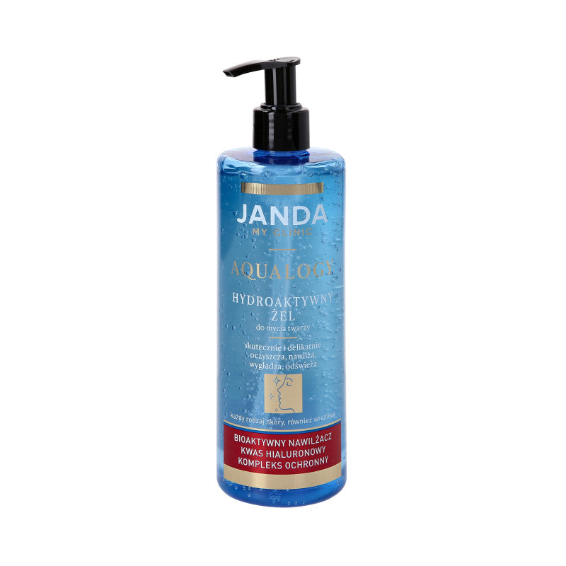 JANDA MY CLINIC AQUALOGY Gel nettoyant hydroactif visage 400 ml