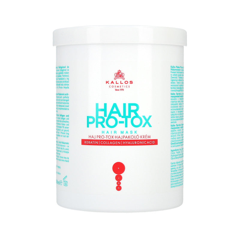KALLOS KJMN HAIR PRO-TOX Maska 1000 ml