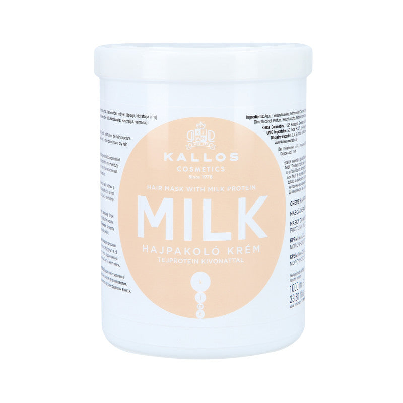 Kallos KJMN Milk Maschera al latte con le proteine di latte 1000 ml
