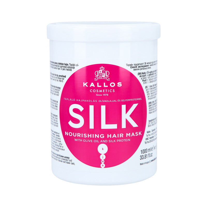 Kallos KJMN Silk Maschera 1000 ml