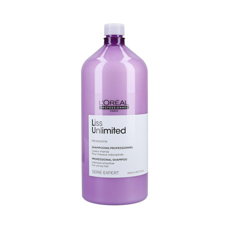 L'OREAL PROFESSIONNEL LISS UNLIMITED Shampoo lisciante per capelli 1500 ml