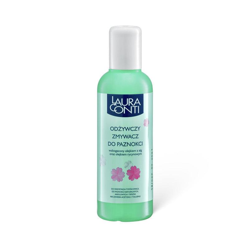 LAURA CONTI Dissolvant Nourrissant pour Vernis à Ongles à l'Huile d'Algues 95 ml