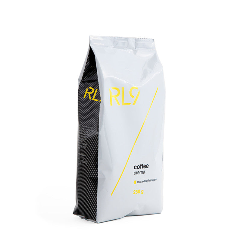 RL9 COFFEE CREMA TORRÉFIÉ OURS DE CAFÉ Grains de café crémeux 250g