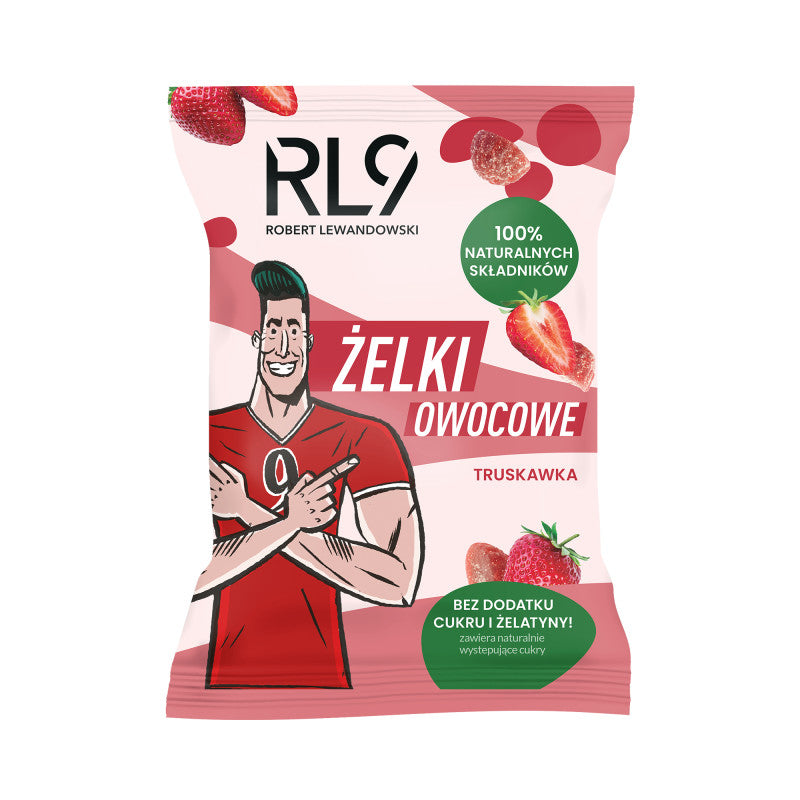  RL9 Gelatine di frutta, Fragola 35g