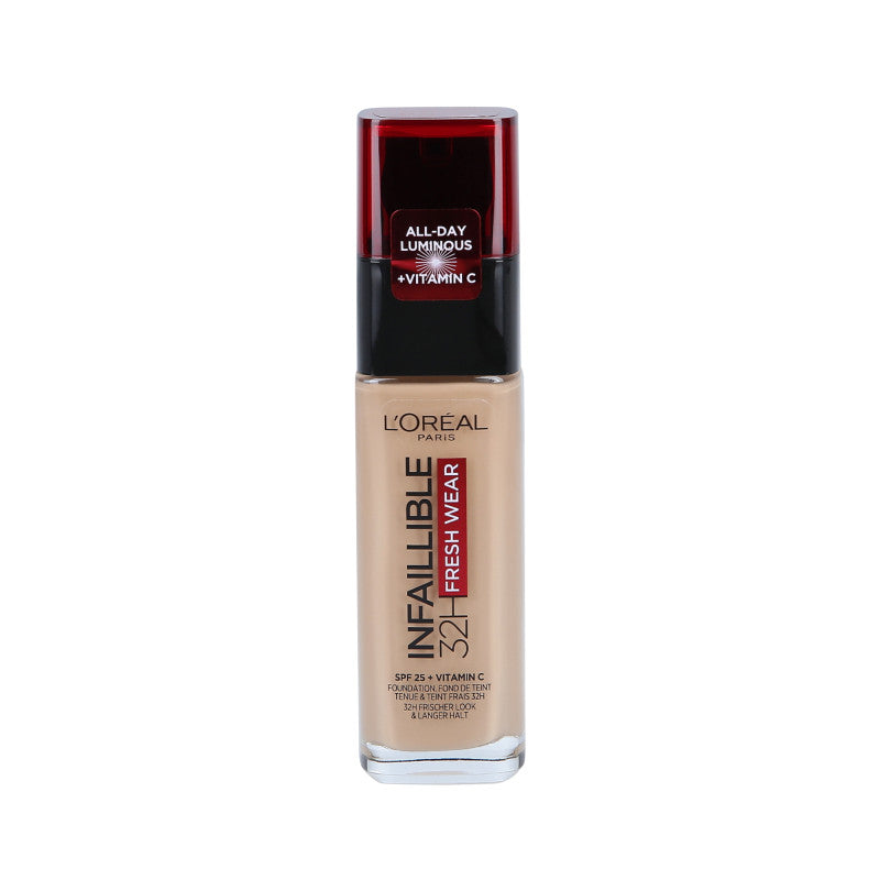 L’OREAL PARIS INFAILLIBLE 32H SPF25 Fresh Wear Podkład do twarzy 235 Honey 30 ml