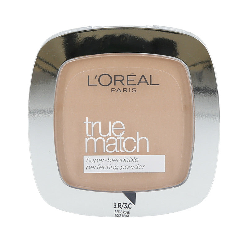 L’OREAL PARIS TRUE MATCH Puder prasowany do twarzy R3/C3 Rose Beige