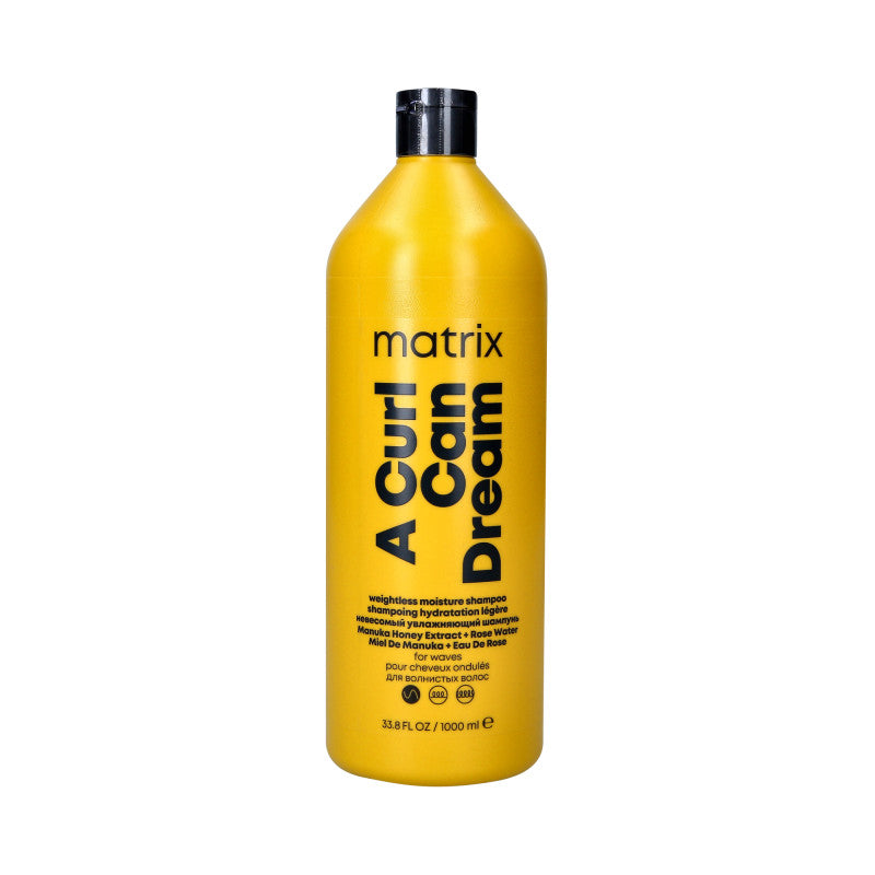MATRIX TOTAL RESULTS A CURL CAN DREAM Feuchtigkeitsspendendes Shampoo für lockiges Haar 1000ml