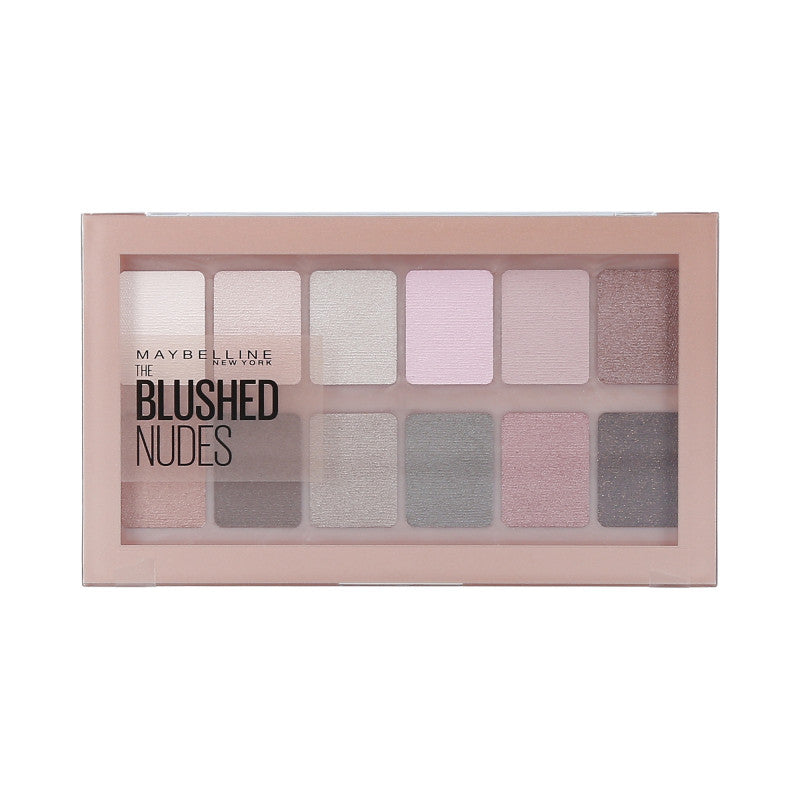 MAYBELLINE Lidschatten-Palette The Blushed Nudes 9,6g