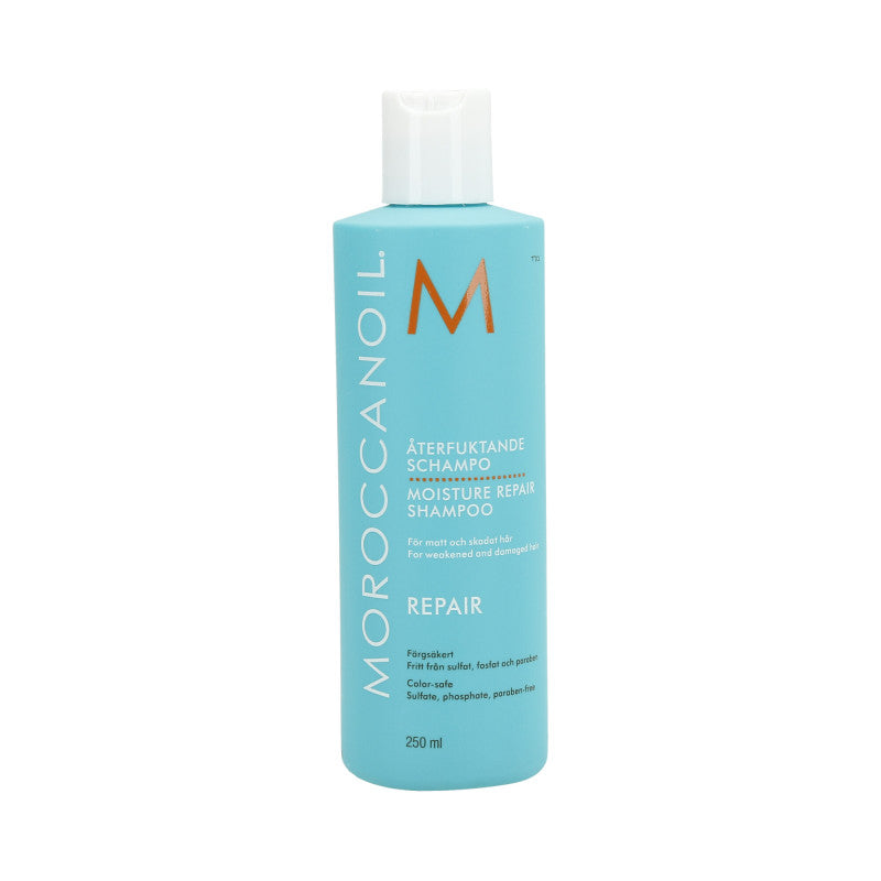 MOROCCANOIL MOISTURE REPAIR Szampon do włosów słabych i zniszczonych o działaniu nawilżająco-odżywczym 250 ml