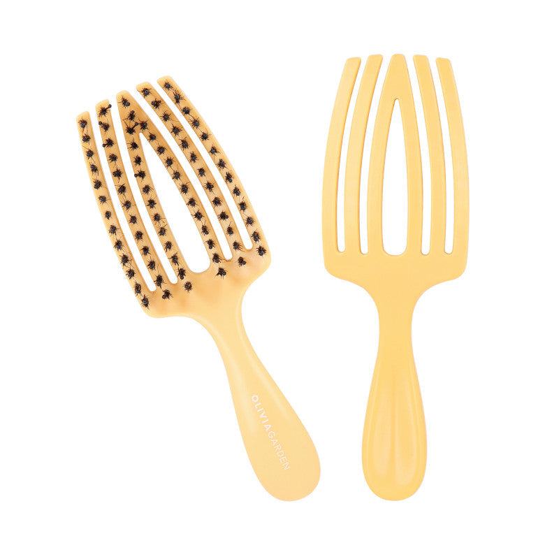 OLIVIA GARDEN FINGERBRUSH MINI CARE KIDS Dětský kartáč na vlasy Žlutý