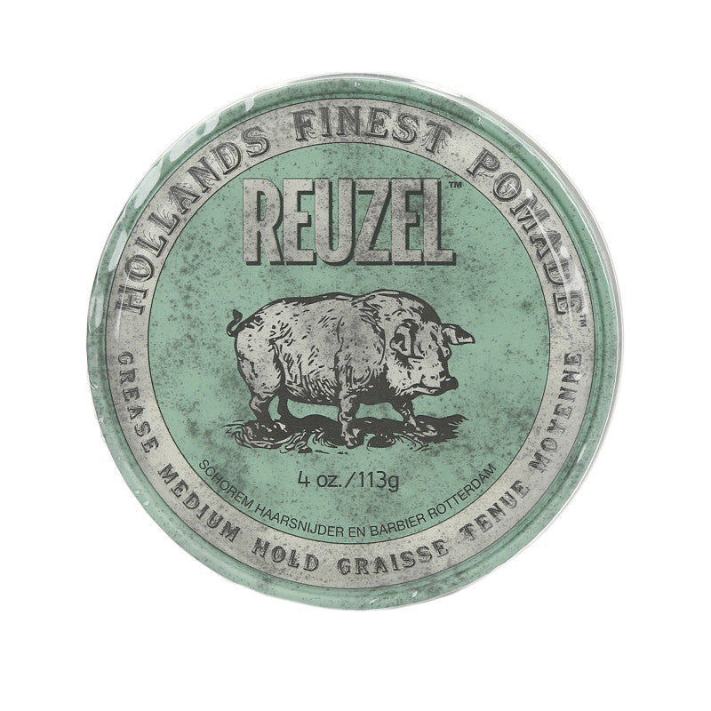 REUZEL Green Grüne Haarpomade auf Wachsbasis 113g