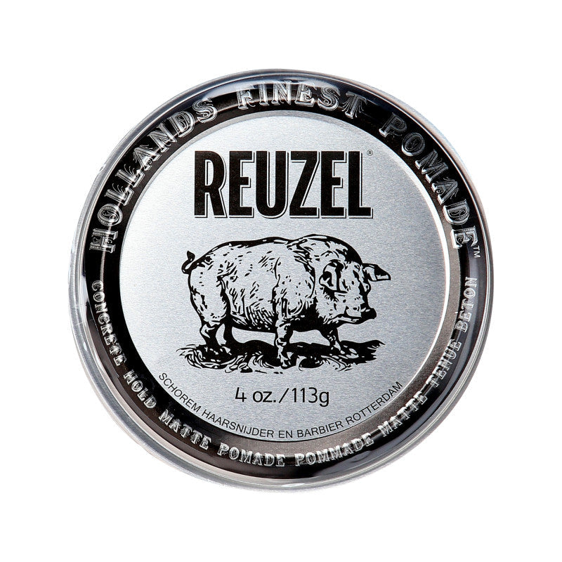 REUZEL SILVER CONCRETE HOLD MATTE Pomata per capelli opaca forte 113 g