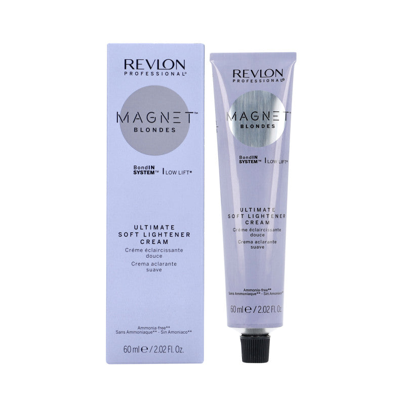 REVLON PROFESSIONAL MAGNET La préparation décolore (éclaircit) efficacement les cheveux, en éliminant les pigments foncés 60 ml
