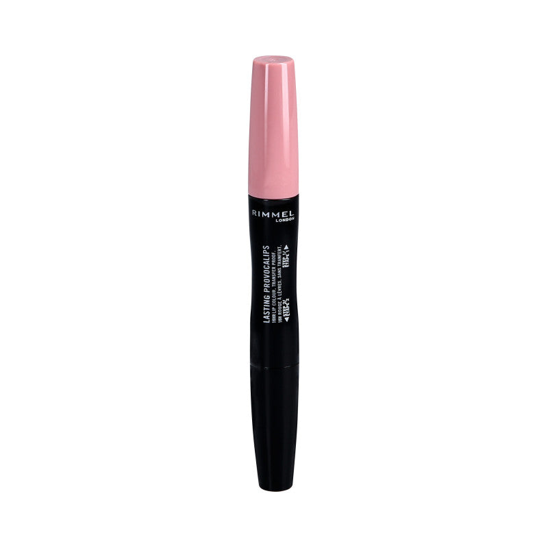 RIMMEL LASTING PROVOCALIPS Langanhaltender Lippenstift 2in1 220 Come Up Roses 6 ml