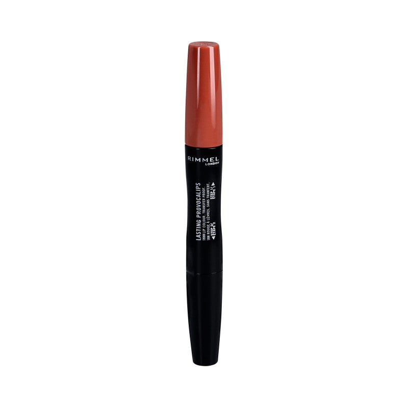 RIMMEL LASTING PROVOCALIPS Langanhaltender Lippenstift 2in1 730 Make A Mauve 6 ml