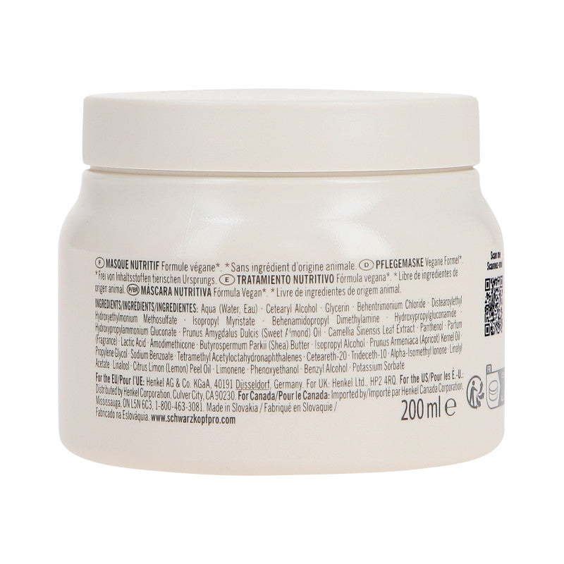 SCHWARZKOPF BLONDME BOND REPAIR NOURISHING Maschera rinforzante per capelli secchi e danneggiati 200 ml #2