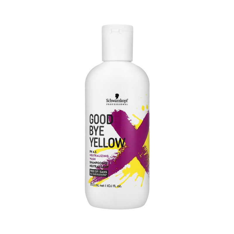 SCHWARZKOPF PROFESSIONAL GOODBYE YELLOW Shampoo antigiallo 300ml 