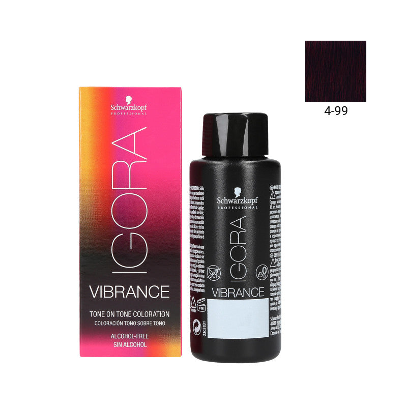 SCHWARZKOPF PROFESSIONAL IGORA Vibrance Tone On Tone barva bez amoniaku 60 ml #42