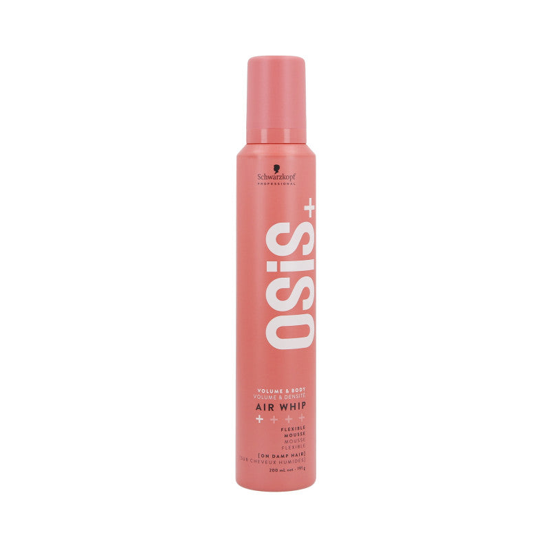 SCHWARZKOPF PROFESSIONAL OSIS+ AIR WHIP Elastyczna pianka ulepszająca podatność włosów na modelowanie 200 ml
