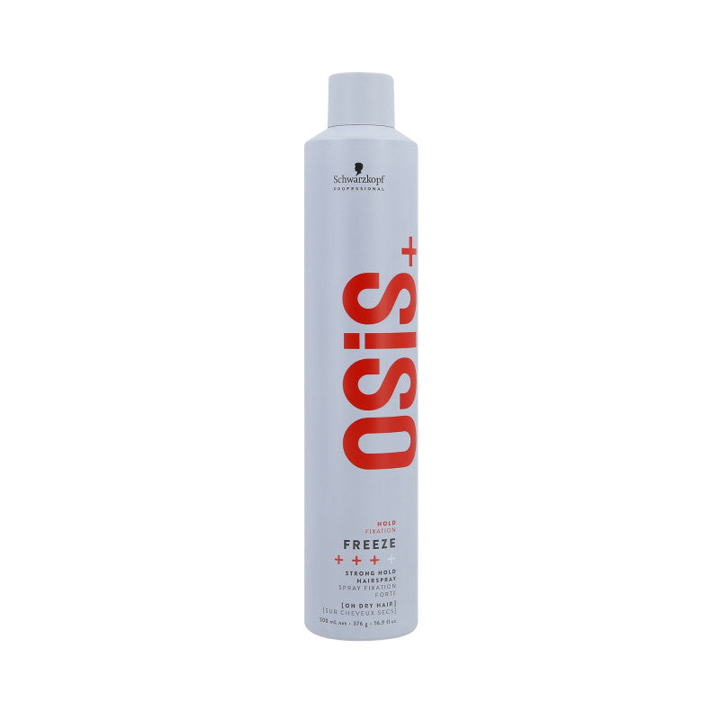 SCHWARZKOPF PROFESSIONAL OSIS+ FREEZE Mocno utrwalający lakier do włosów 500 ml