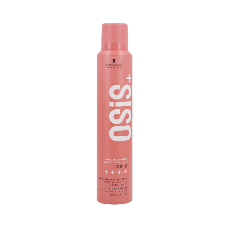 SCHWARZKOPF PROFESSIONAL OSIS+ GRIP Bardzo mocna pianka do stylizacji 200 ml