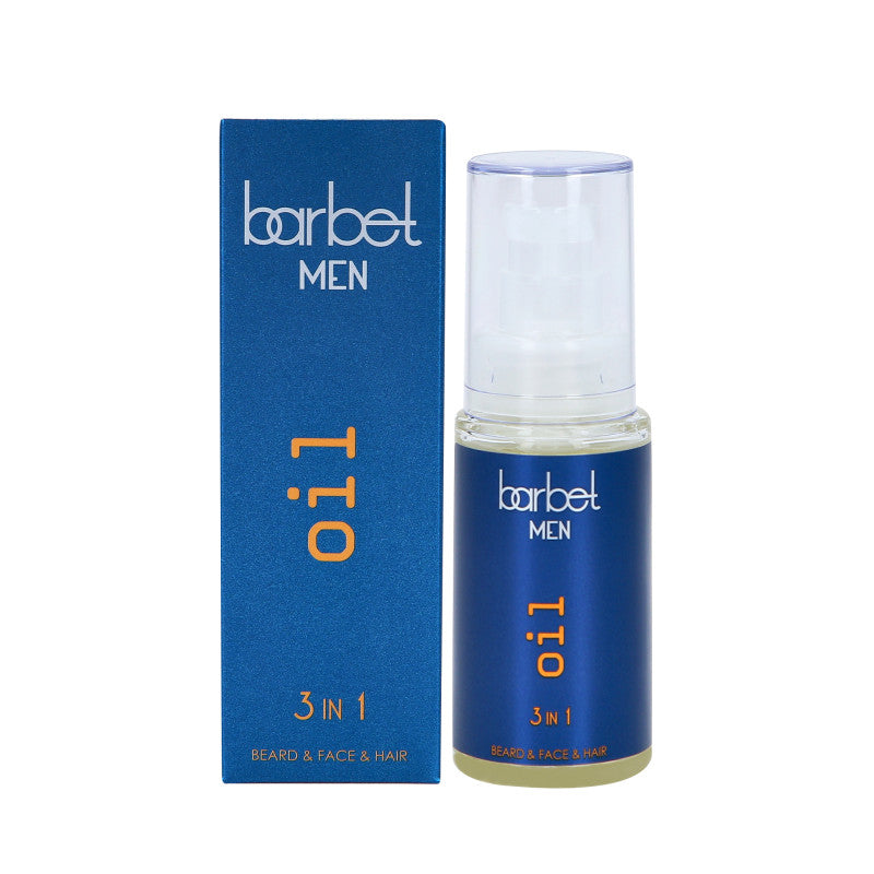 STAPIZ BARBET MEN 3w1 Olejek do brody, włosów oraz twarzy 30 ml