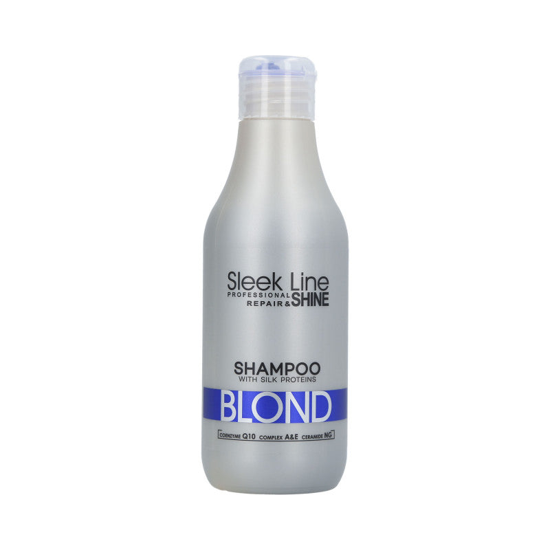 Stapiz Sleek Line Blond Shampoo per capelli biondi e grigi 300 ml 