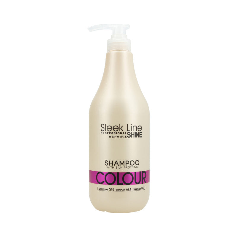 STAPIZ SLEEK LINE COLOUR Szampon do włosów farbowanych 1000 ml