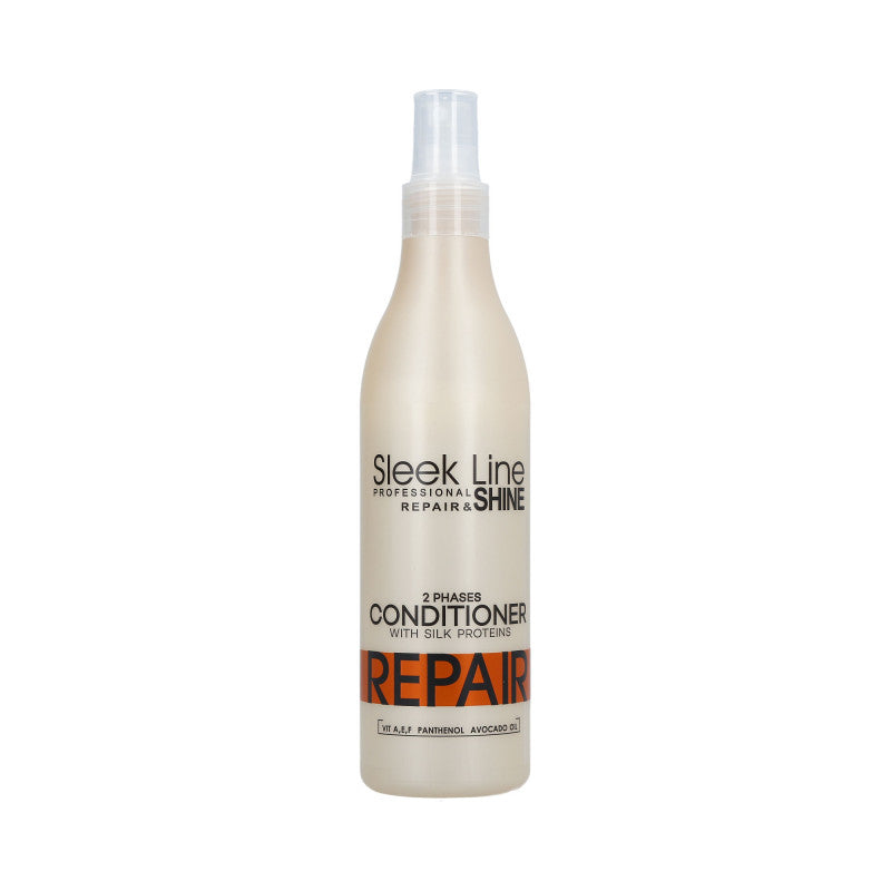 STAPIZ SLEEK LINE REPAIR 2-Phases Dwufazowa odżywka w sprayu z jedwabiem 300 ml