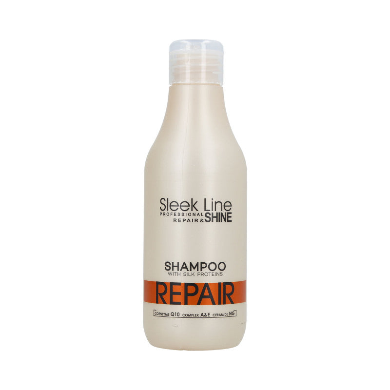 STAPIZ SLEEK LINE REPAIR Szampon z jedwabiem do włosów zniszczonych 300 ml