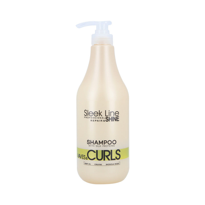 STAPIZ SLEEK LINE WAVES&CURLS Shampoo per capelli ricci e mossi 1000ml