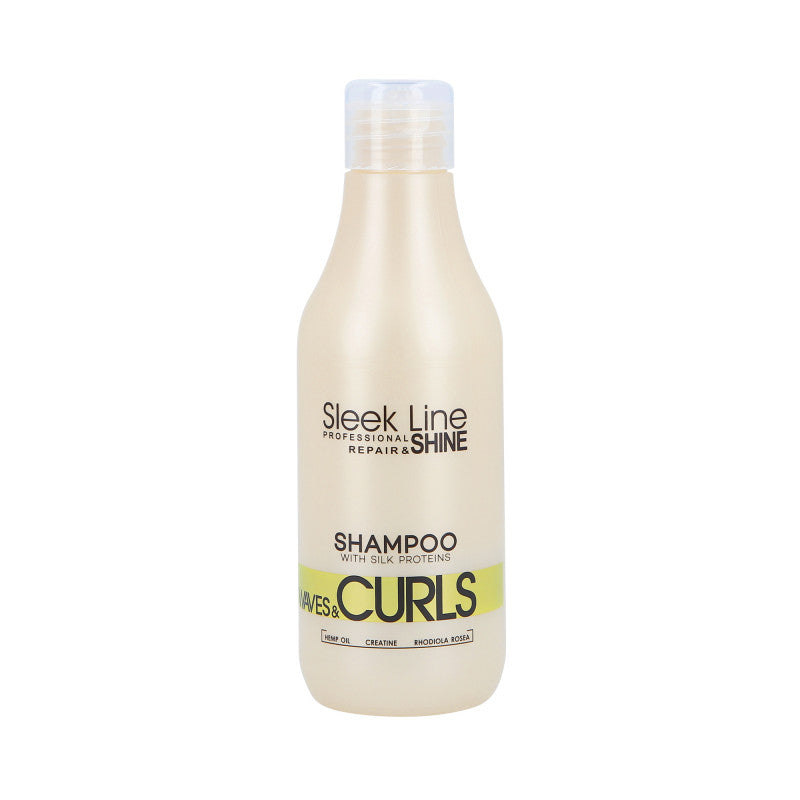 STAPIZ SLEEK LINE WAVES&CURLS Szampon do włosów kręconych i falowanych 300 ml