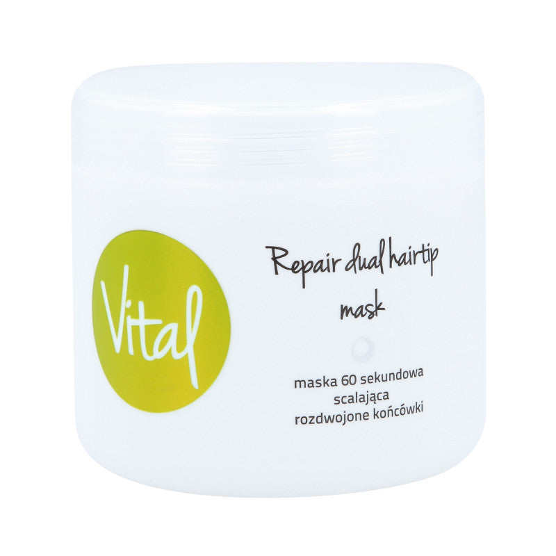 STAPIZ VITAL REPAIR DUAL HAIRTRIP 60S Odżywcza maska scalająca rozdwojone końcówki włosów 500 ml