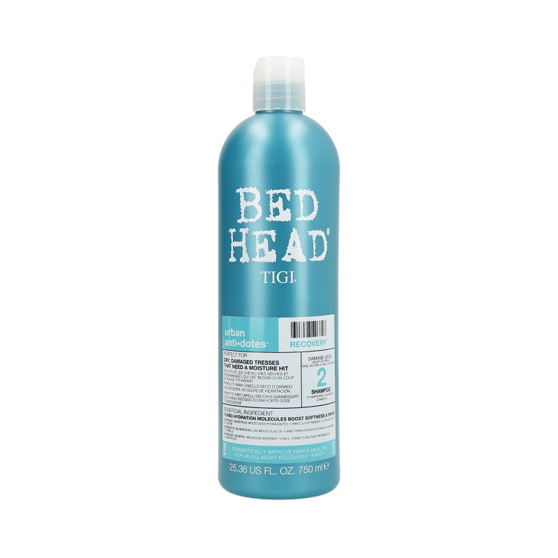 TIGI BED HEAD URBAN ANTIDOTES Recovery Szampon do włosów suchych i zniszczonych 750 ml