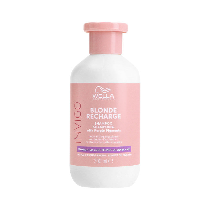 WELLA PROFESSIONALS INVIGO BLONDE RECHARGE Szampon do włosów blond 300 ml