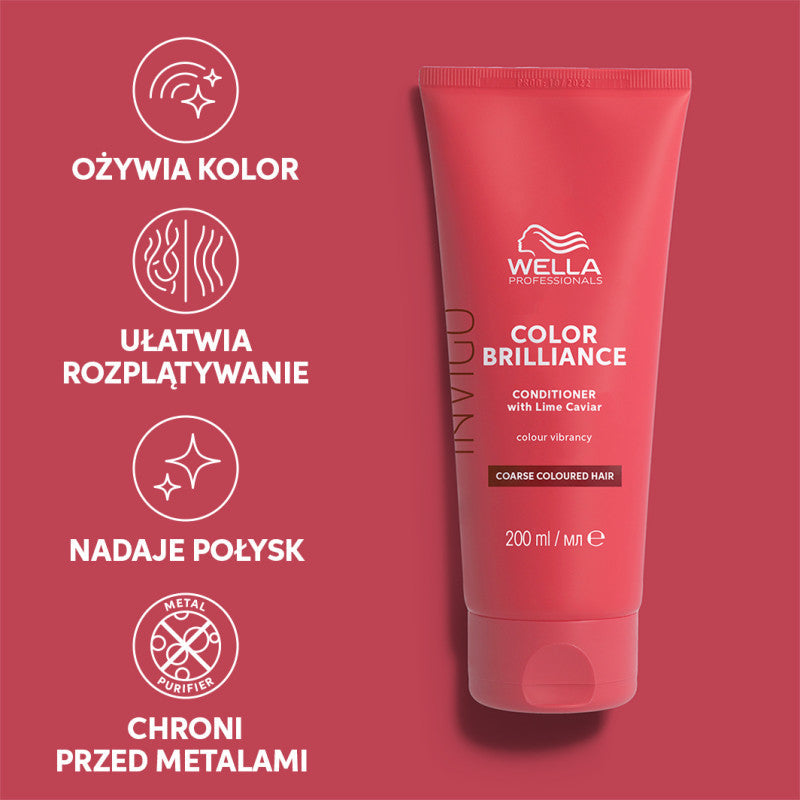 WELLA PROFESSIONALS INVIGO COLOR BRILLIANCE Balsamo per capelli spessi 200ml #2
